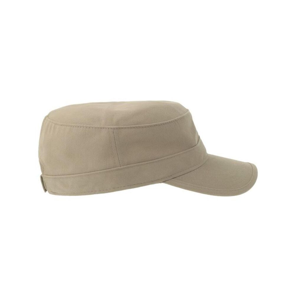 Atlantis Unisex Adult Tank S Curved Natural Unstructured Cap / Khaki